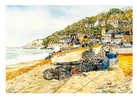 GREETING CARD: Ventnor Beach, Isle of Wight