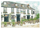 GREETING CARD: Running Horses Inn, Mickleham