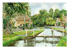 GREETING CARD: Footbridge, Lower Slaughter