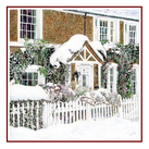 GREETING CARD: Snowed In (Bracken Cottage)