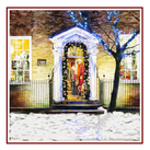 GREETING CARD: Christmas Shopping, Reigate